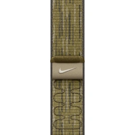 Ремешок Apple Watch 42mm Green/Grey Nike Sport Loop (MXTY3)