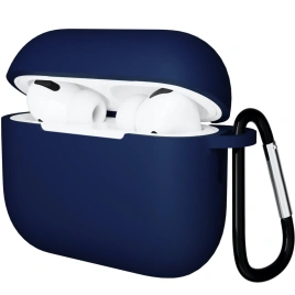 Силиконовый чехол Gurdini для AirPods Pro 3 Dark Blue