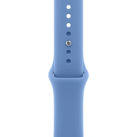 Смарт-часы Apple Watch Series 12 42mm Light Gold Aluminum Case with Wildflower Blue Sport Band S/M