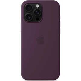 Чехол Apple Silicone Case with MagSafe для iPhone 16 Pro Plum