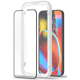 Защитное стекло Spigen iPhone 13 Pro Max ALM Glass FC 2-Pack (AGL03377)