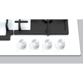 Газовая варочная панель Bosch Serie 4 PNH6B2O92R White