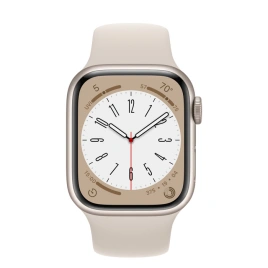 Смарт-часы Apple Watch Series 8 GPS 41mm Starlight Sport Band