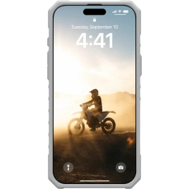 Чехол UAG MagSafe Pathfinder Clear для iPhone 16 Pro Active Neon