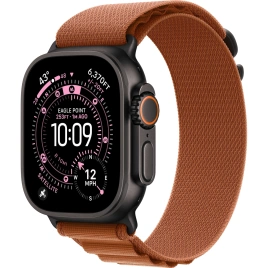 Смарт-часы Apple Watch Ultra 3 (2025) 49mm Black Titanium Case with Terra Cotta Alpine Loop S