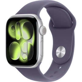 Смарт-часы Apple Watch Series 11 42mm Silver Aluminium Case with Purple Fog Sport Band S/M
