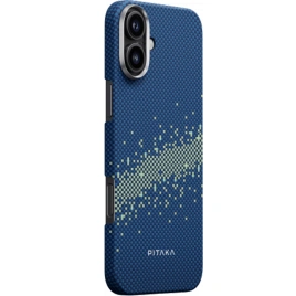 Чехол Pitaka StarPeak Tactile Woven case для iPhone 16 Plus Milky Way Galaxy