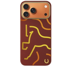 Чехол Airity Year of The Horse Aramid Fiber Case для iPhone 17 Pro Red