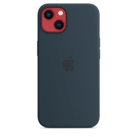 Силиконовый чехол Apple MagSafe для iPhone 13 Blue