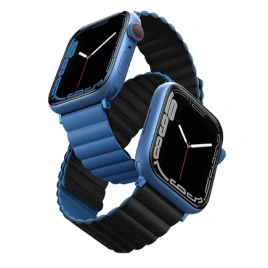 Ремешок Uniq Revix для Apple Watch 38/40/41 mm Black/Blue
