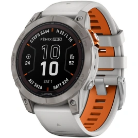 Умные часы Garmin Fenix 7X Pro Sapphire Solar Edition (010-02778-15) Gray/Ember Orange