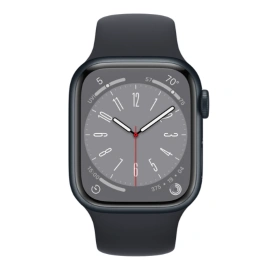 Смарт-часы Apple Watch Series 8 GPS 45mm Midnight/Black Sport Band
