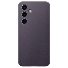 Чехол Samsung Vegan Leather Case для S24 Dark Violet