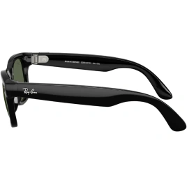 Умные очки Ray-Ban Wayfarer Shiny Black/G-15 (RW4006) L Green