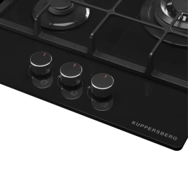 Газовая варочная панель Kuppersberg FG 40 B Black Glass