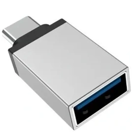 Переходник Deppa USB-C/USB-A 73131 Gray