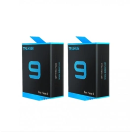 Зарядное устройство Telesin для HERO 9 Black+ 2 АКБ (GP-BnC-901 ) Black