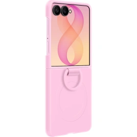 Чехол Samsung Silicone Ring Magnet для Galaxy Z Flip8 Pink