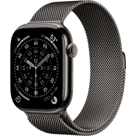 Смарт-часы Apple Watch Series 11 42mm Slate Titanium Case with Slate Milanese Loop