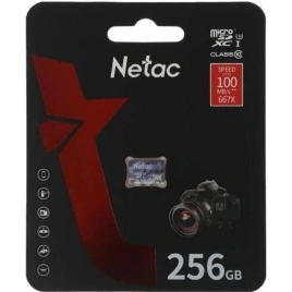 Карта памяти Netac SDXC class 10 (NT02P500ULT-256G-S)