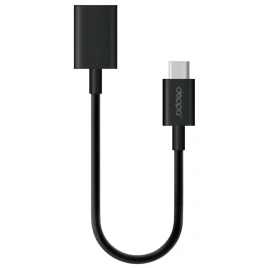 Адаптер Deppa Type-C - USB A (f), USB 3.0, 0.15м (72208) Black
