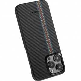 Чехол Pitaka Fusion Weaving MagEZ Case 4 для iPhone 15 Pro Max Rhapsody