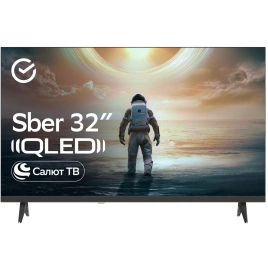 Телевизор Sber 32" QLED FHD Салют ТВ (SDX-32FQ6031)