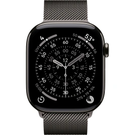 Смарт-часы Apple Watch Series 11 46mm Slate Titanium Case with Slate Milanese Loop S/M