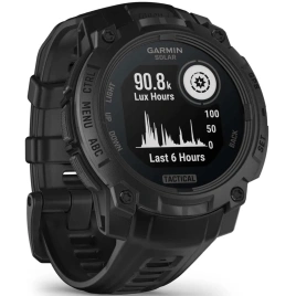 Смарт-часы Garmin Instinct 3 45mm Solar Tactical Edition Black with Black Band (010-02934-50)