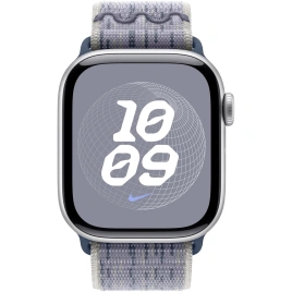 Ремешок Apple Watch 40mm Grey/Blue Nike Sport Loop (MC1G4)