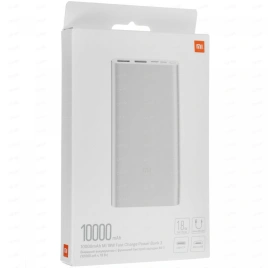 Внешний аккумулятор XiaoMi Power Bank 3 10000 mAh (PLM13ZM) Silver