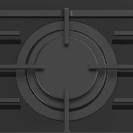 Газовая варочная панель Korting HGG 3825 CN Black