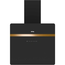Встраиваемая вытяжка Korting KHC 69131 GCN Black