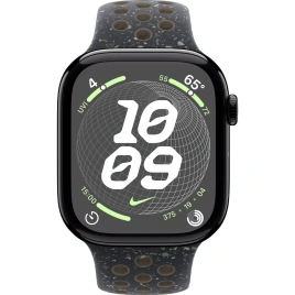 Смарт-часы Apple Watch Series 10 42mm Jet Black Aluminum Case with Midnight Sky Nike Sport Band S/M