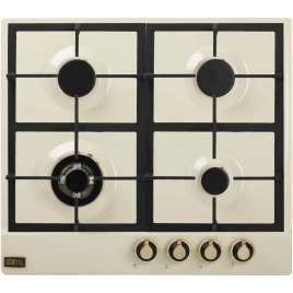 Газовая варочная панель Korting HG 661 CTGB Ivory/Gold