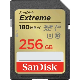 Карта памяти Sandisk Extreme 256GB SDXC Class 10/UHS-I U3 V30 SDSDXVV-256G-GNCIN