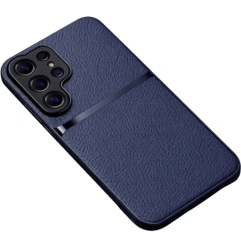 Чехол Zafabeidesign Leather Magnet Case для Samsung S26 ultra Dark Blue