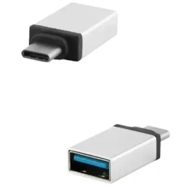 Переходник Deppa USB-C/USB-A 73131 Gray