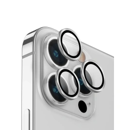 Защита объектива камеры Uniq Optix iPhone 14 Pro Max Silver