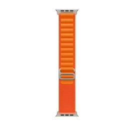 Смарт-часы Apple Watch Ultra GPS + Cellular 49mm Titanium Case with Orange Alpine Loop S