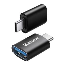 Переходник Baseus Series Mini OTG USB-C USB-A 3.1 Black