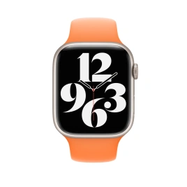 Ремешок Apple Watch 45mm Bright Orange Sport Band S/M