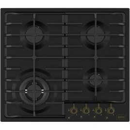 Газовая варочная панель Korting HG 674 CTRN Matte Black/Bronze
