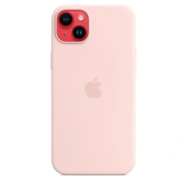 Силиконовый чехол Apple для iPhone 14 Plus Chalk Pink