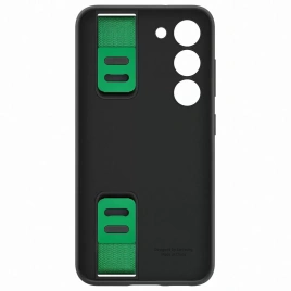 Чехол Samsung Silicone Grip Case для Galaxy S23 Plus Black