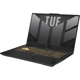 Ноутбук ASUS TUF Gaming F17 FX707ZU4-HX058 17.3 FHD IPS/ i7-12700H/16GB/512GB SSD/ (90NR0FJ5-M00370) Mecha Gray