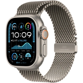 Смарт-часы Apple Watch Ultra 2 (2024) 49mm Natural Titanium Case with Natural Titanium Milanese Loop L