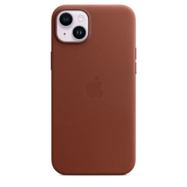 Кожаный чехол Apple для iPhone 14 Plus Umber