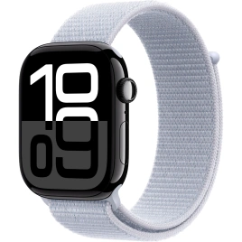 Смарт-часы Apple Watch Series 10 42mm Jet Black Aluminum Case with Blue Cloud Sport Loop