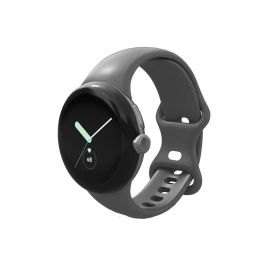 Смарт-часы Google Pixel Watch LTE Polished Silver case/Charcoal Active band